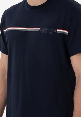 Erkek Bisiklet Yaka Lacivert Pijama Takımı - 50309174006