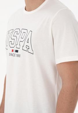 Erkek Bisiklet Yaka Beyaz Pijama Takımı - 50309291003