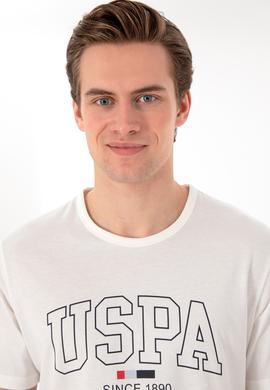 Erkek Bisiklet Yaka Beyaz Pijama Takımı - 50309291003