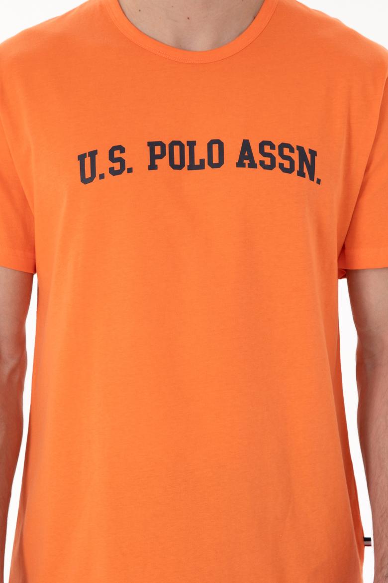 Erkek Bisiklet Yaka Turuncu Pijama Takımı - 50309163003