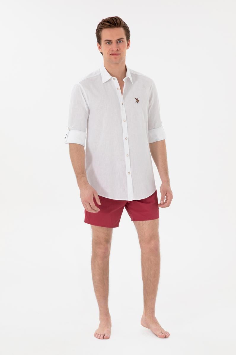 Erkek Vişne Deniz Şortu