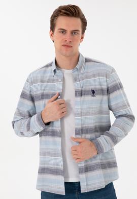 Erkek Lacivert Uzun Kollu Gömlek - 50300202008