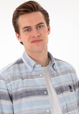 Erkek Lacivert Uzun Kollu Gömlek - 50300202008