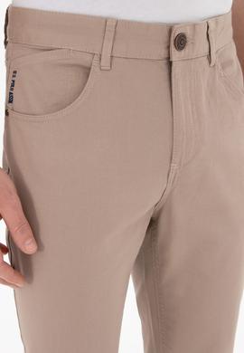 Erkek Koyu Bej Kanvas Pantolon - 50297841346