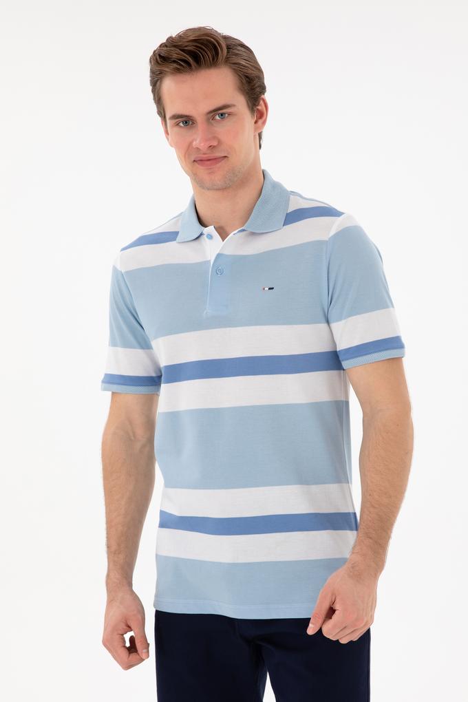 Erkek Açık Mavi Tişört