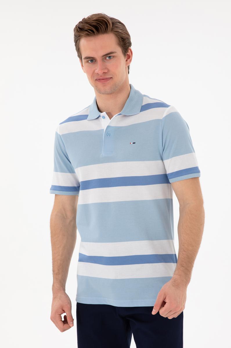 Erkek Açık Mavi Tişört