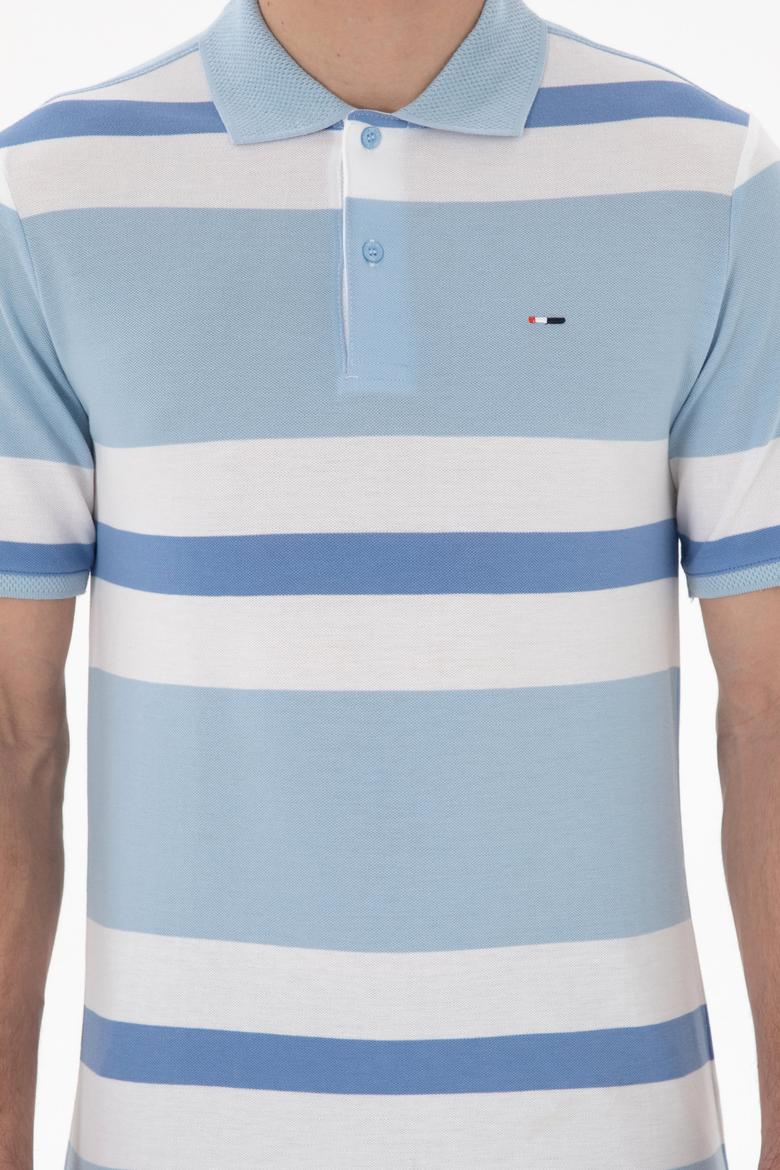 Erkek Açık Mavi Tişört - 50282026046