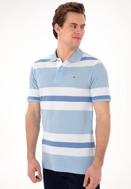 Erkek Açık Mavi Tişört - 50282026046