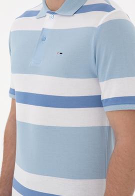 Erkek Açık Mavi Tişört - 50282026046