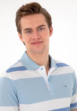 Erkek Açık Mavi Tişört - 50282026046