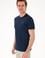 Erkek Regular Fit Bisiklet Yaka Lacivert Basic Tişört
