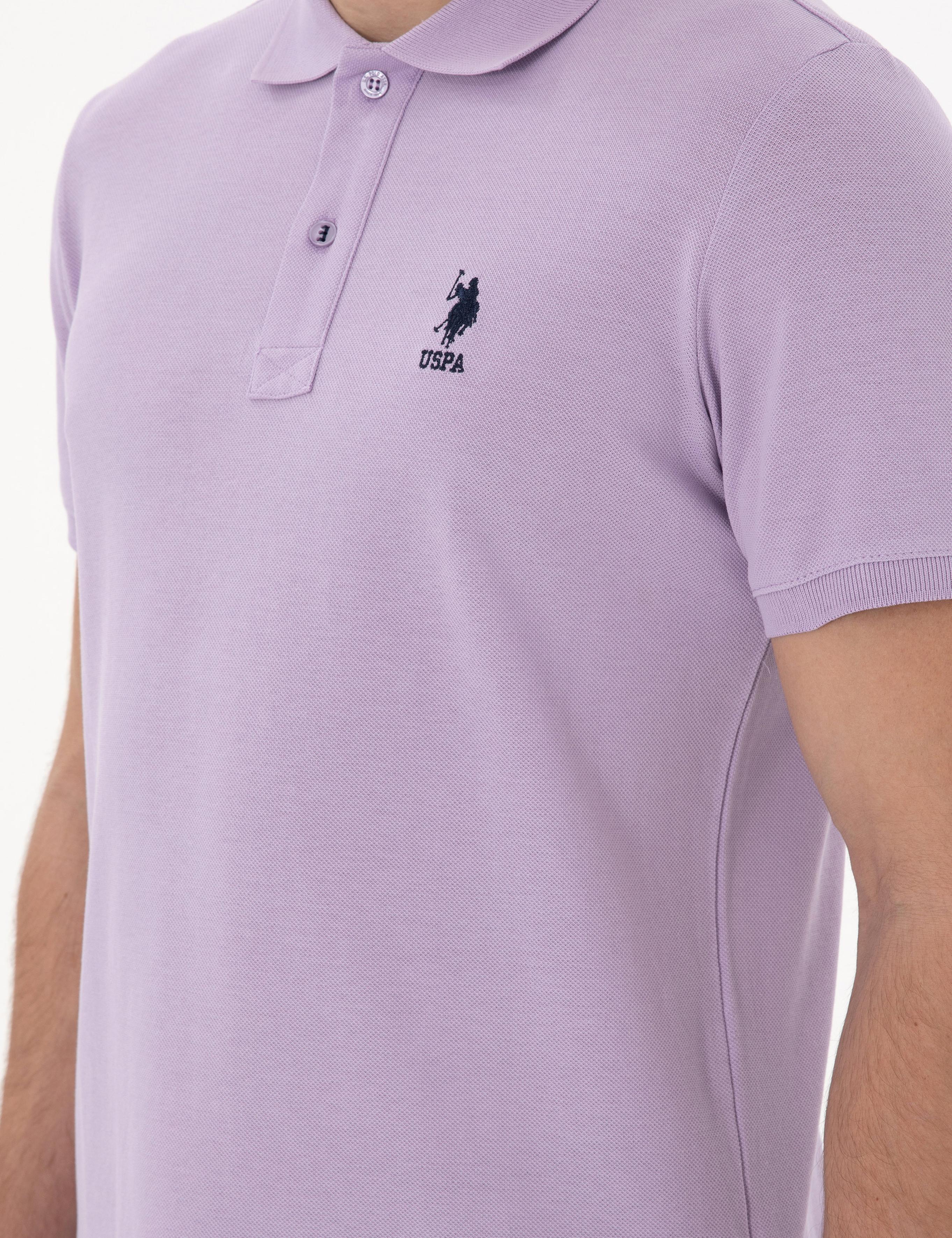 پولوشرت آستین کوتاه اندامی یقه پیراهنی مردانه یو اس پولو | U.S. Polo Assn. - تصویر 7