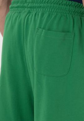 Erkek Yeşil Örme Şort - 50279619076