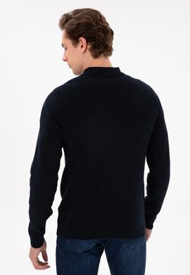 Erkek Lacivert Kazak - 50253695006