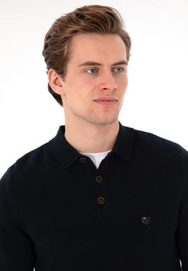 Erkek Lacivert Kazak - 50253695006