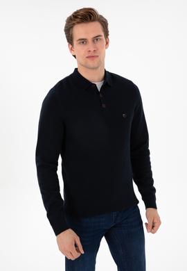 Erkek Lacivert Kazak - 50253695006