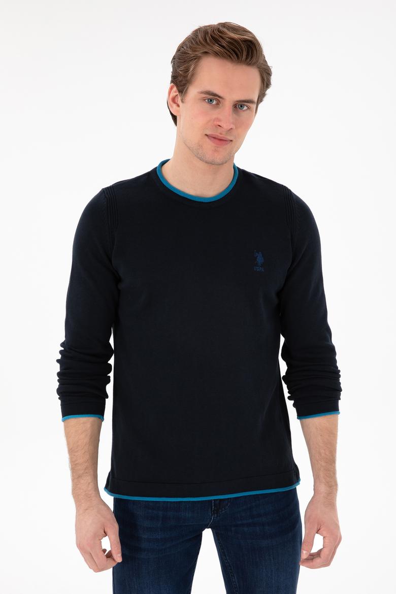 Erkek Lacivert Kazak