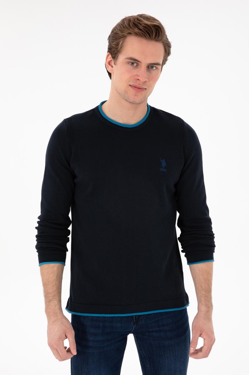 Erkek Lacivert Kazak