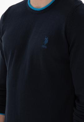 Erkek Lacivert Kazak - 50256677006