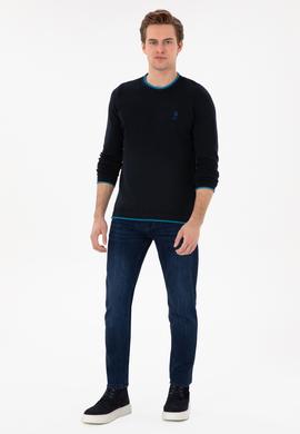 Erkek Lacivert Kazak - 50256677006