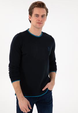 Erkek Lacivert Kazak - 50256677006