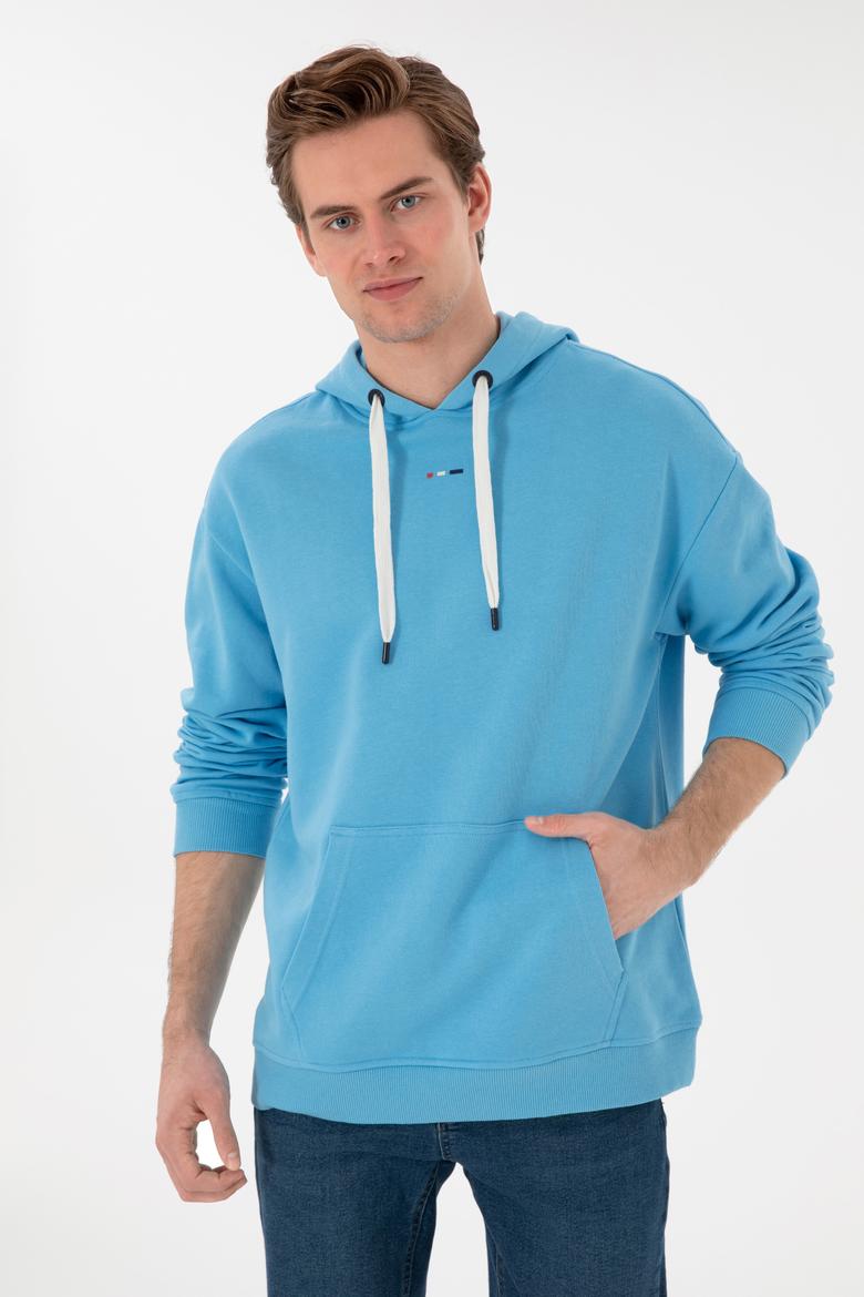 Erkek Turkuaz Sweatshirt - 50264702027