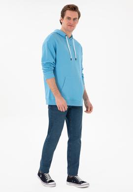 Erkek Turkuaz Sweatshirt - 50264702027