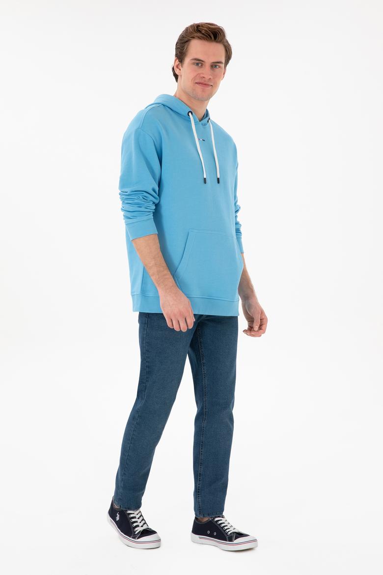 Erkek Turkuaz Sweatshirt - 50264702027