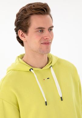 Erkek Neon Sarı Sweatshirt - 50264702006