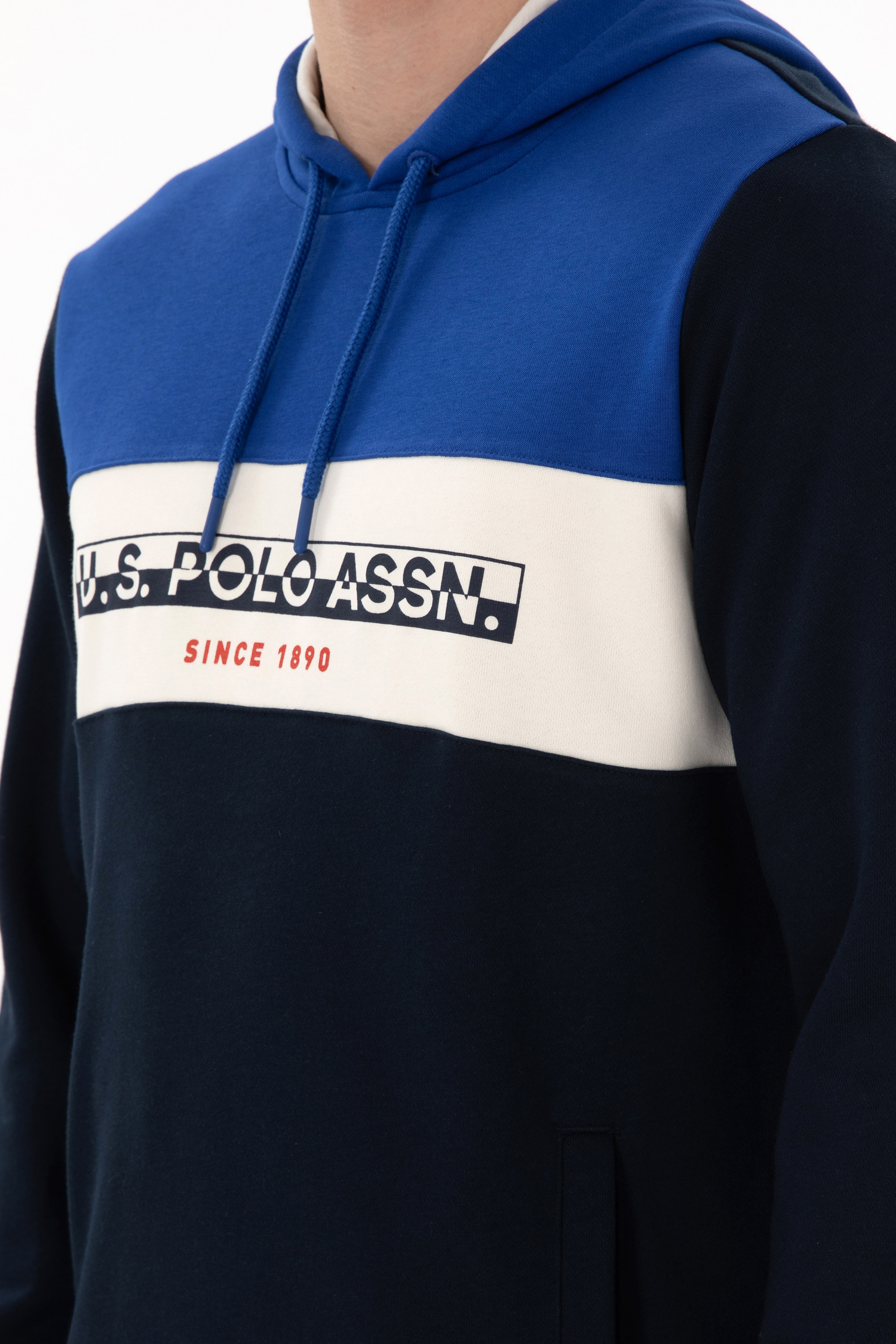 Erkek Lacivert Sweatshirt - Image 7