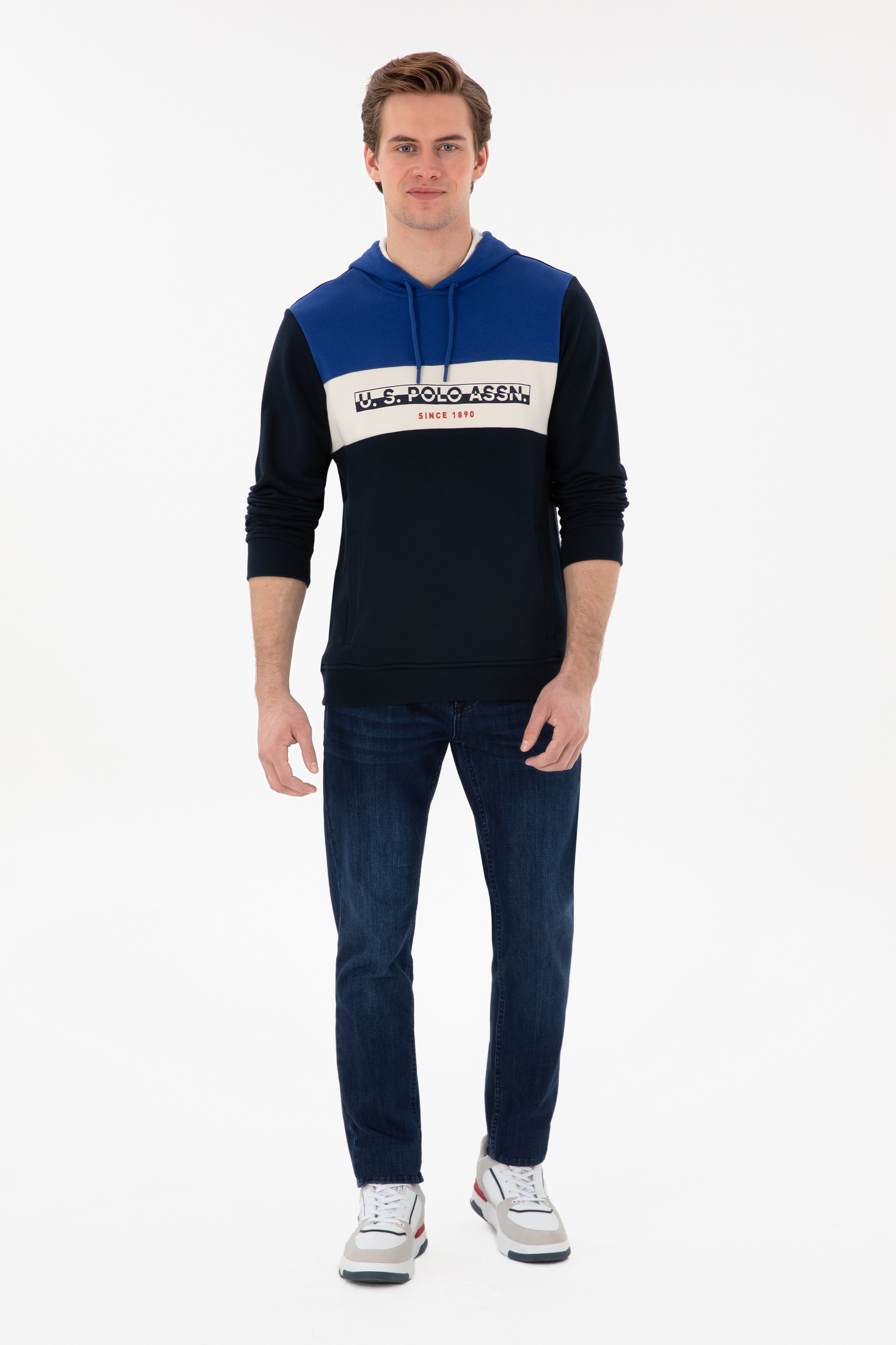 Erkek Lacivert Sweatshirt