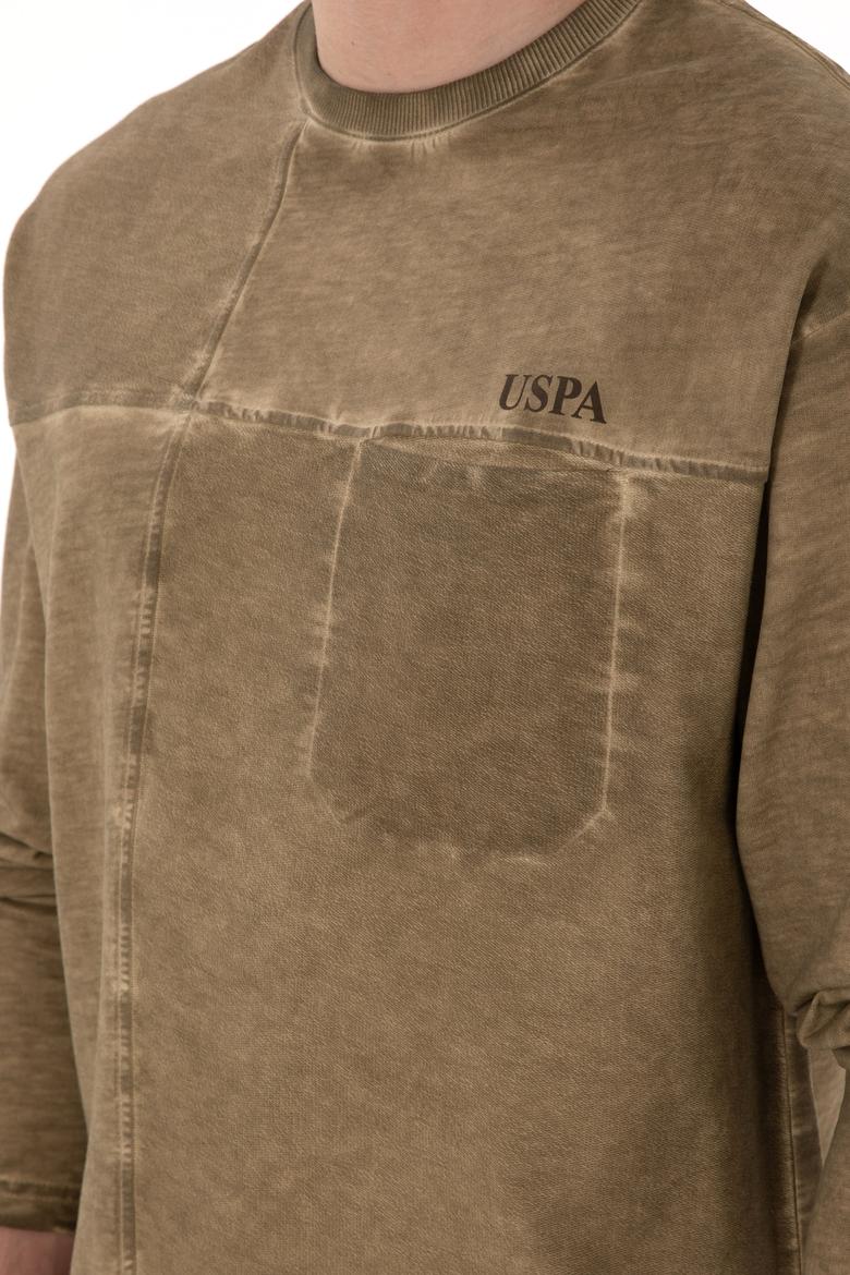 Erkek Haki Sweatshirt - 50292597025