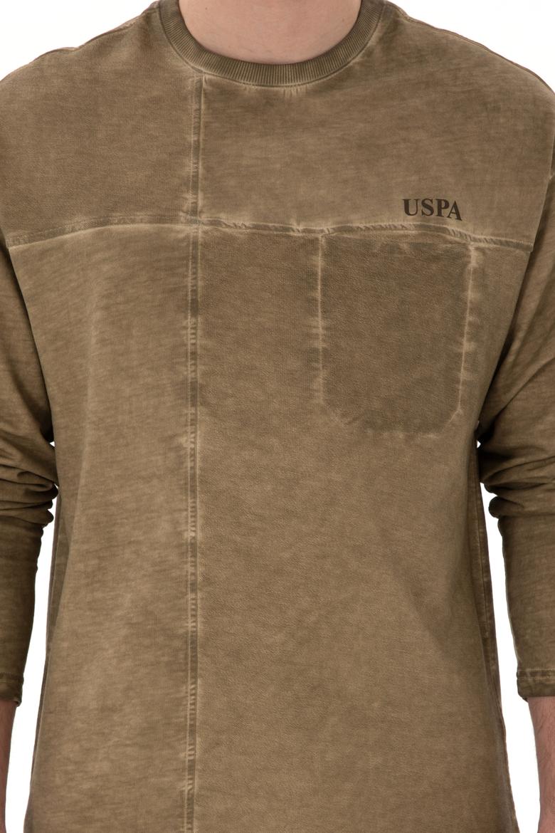 Erkek Haki Sweatshirt - 50292597025