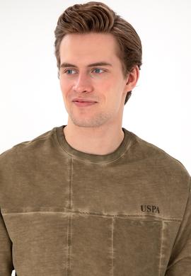 Erkek Haki Sweatshirt - 50292597025