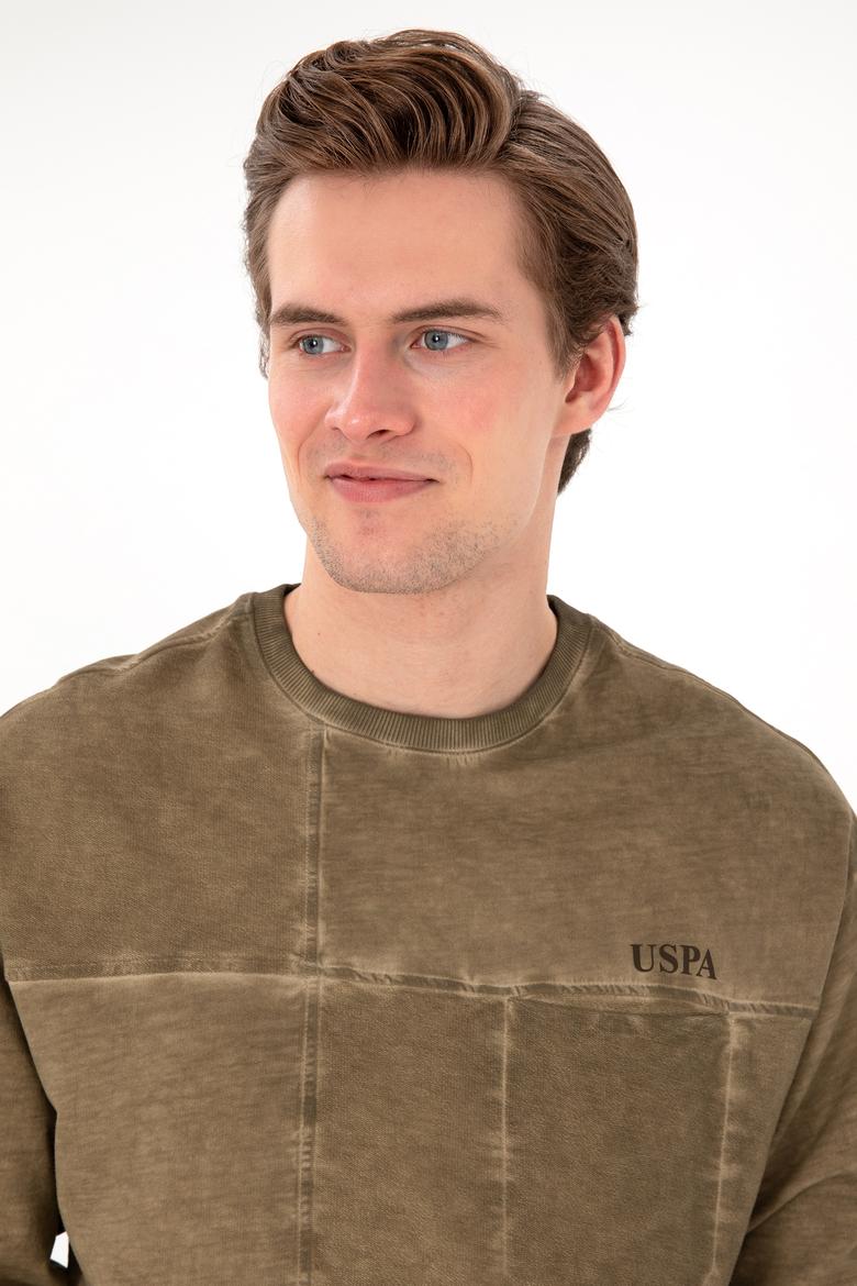 Erkek Haki Sweatshirt - 50292597025