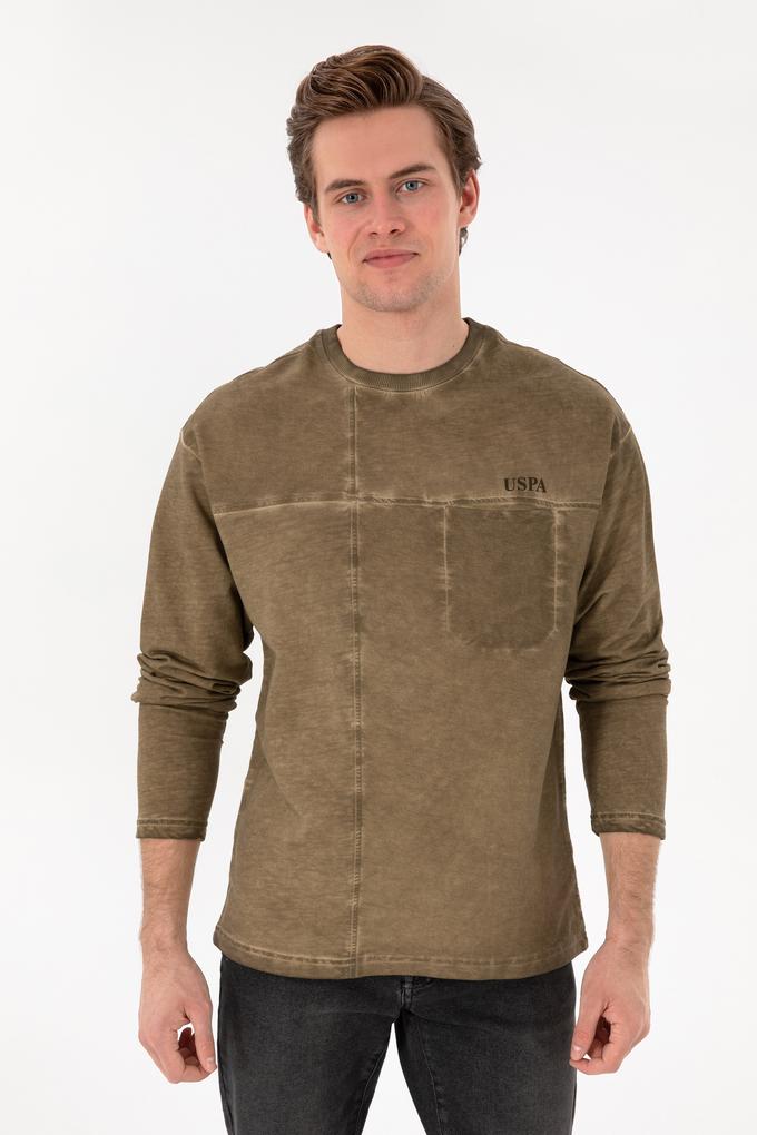 Erkek Haki Sweatshirt