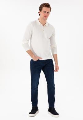 Erkek Ekru Basic Kazak - 50294739010