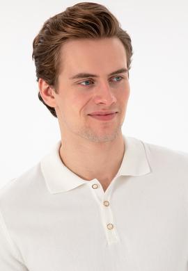 Erkek Ekru Basic Kazak - 50294739010