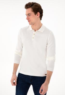 Erkek Ekru Basic Kazak - 50294739010