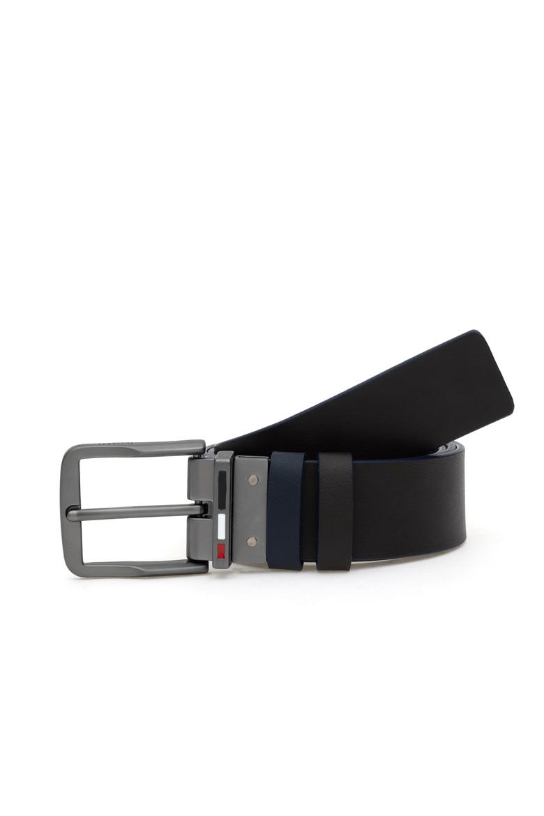 Erkek Lacivert Çift Taraflı Kemer - 50304724006