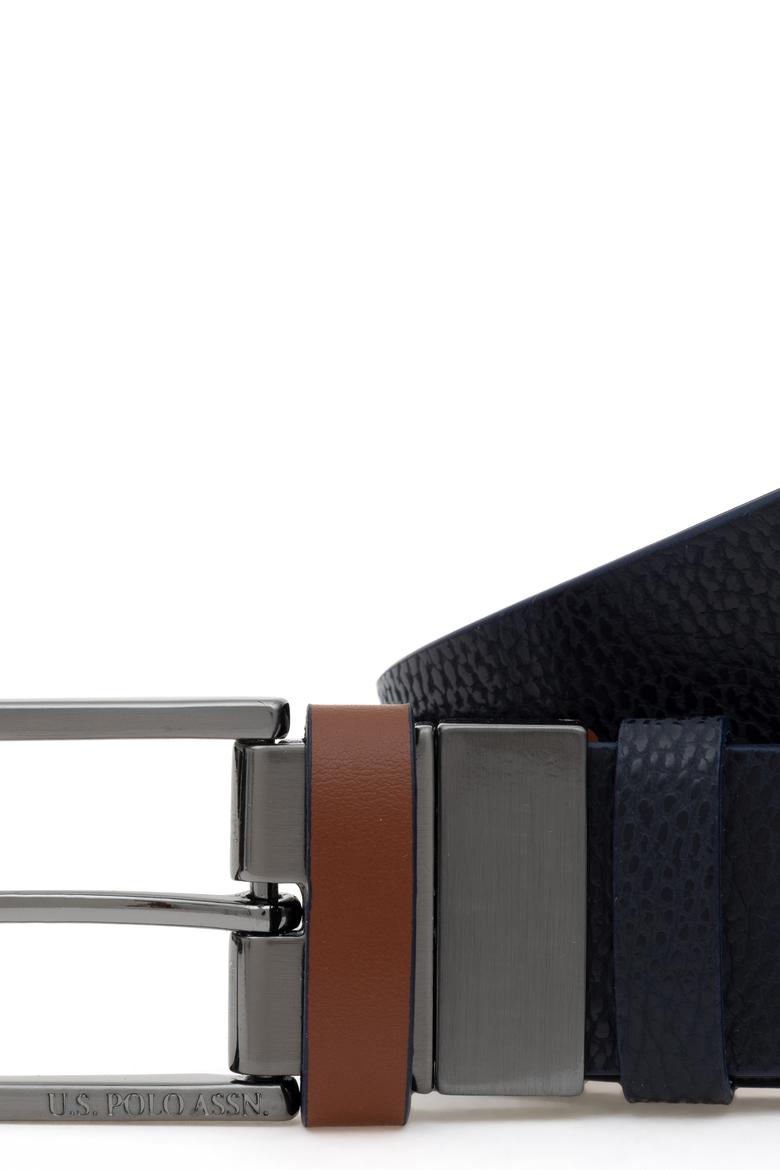 Erkek Lacivert Çift Taraflı Kemer - 50304735012