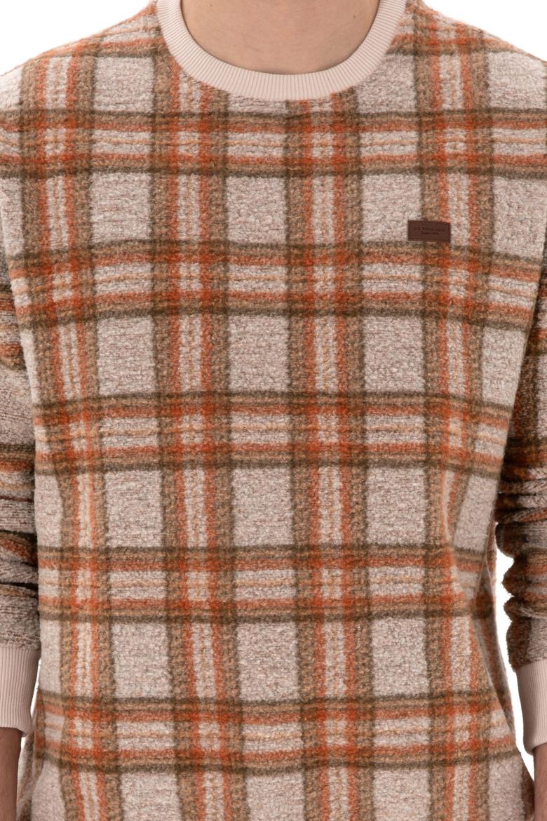 Erkek Krem Sweatshirt - 50290874018