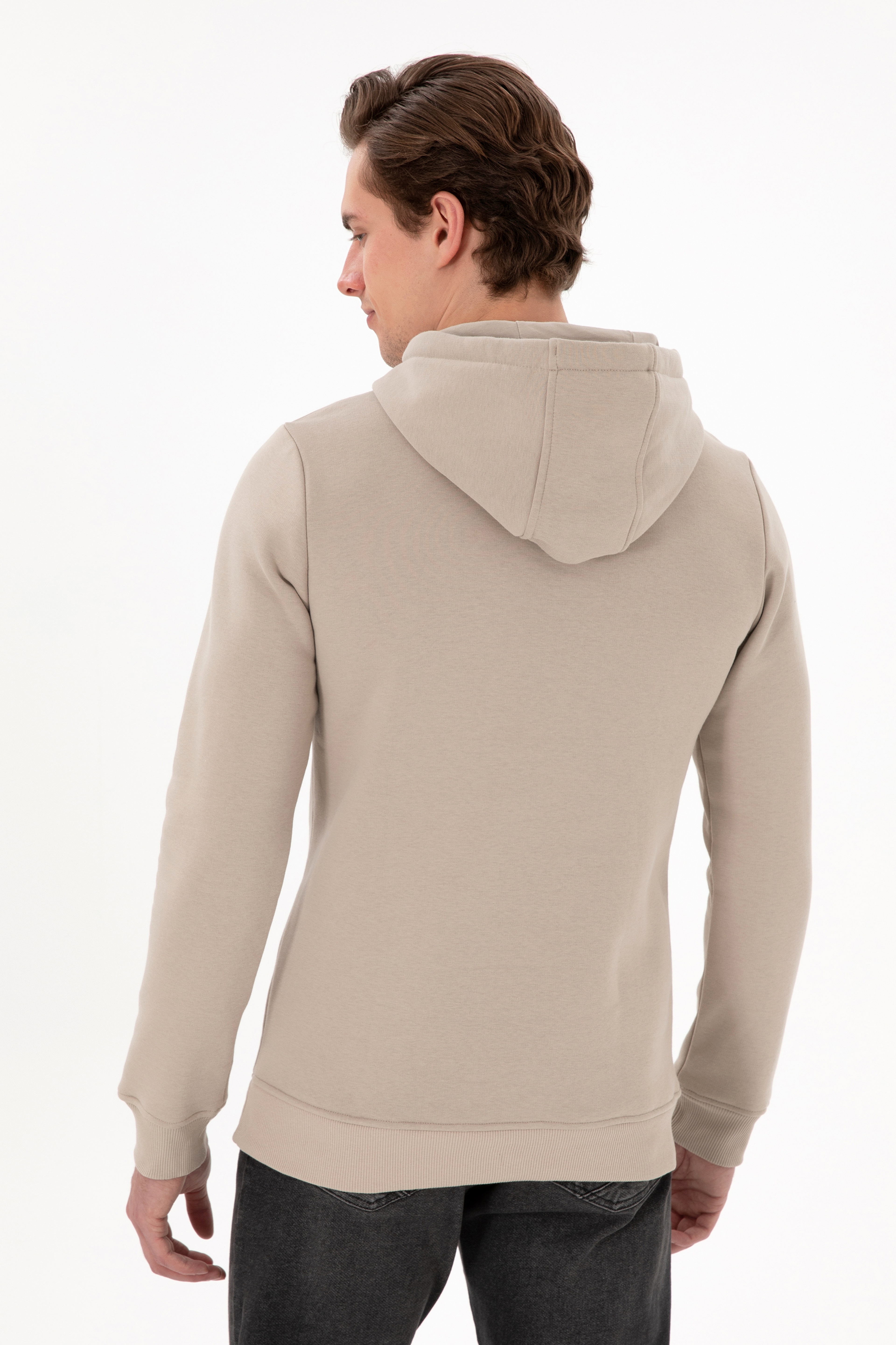 Erkek Taş Sweatshirt - Image 5