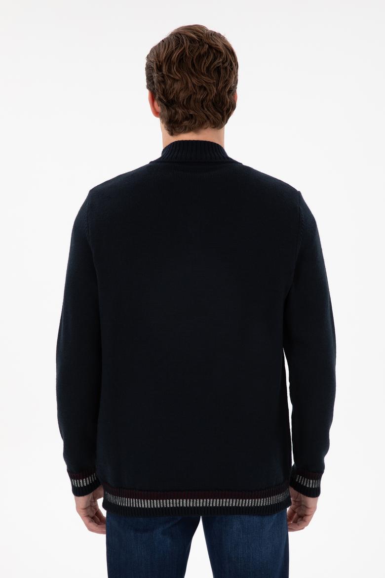 Erkek Lacivert Kazak - 50292853007