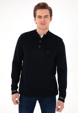 Erkek Lacivert Kazak - 50292853007