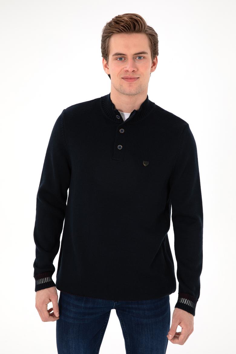 Erkek Lacivert Kazak - 50292853007