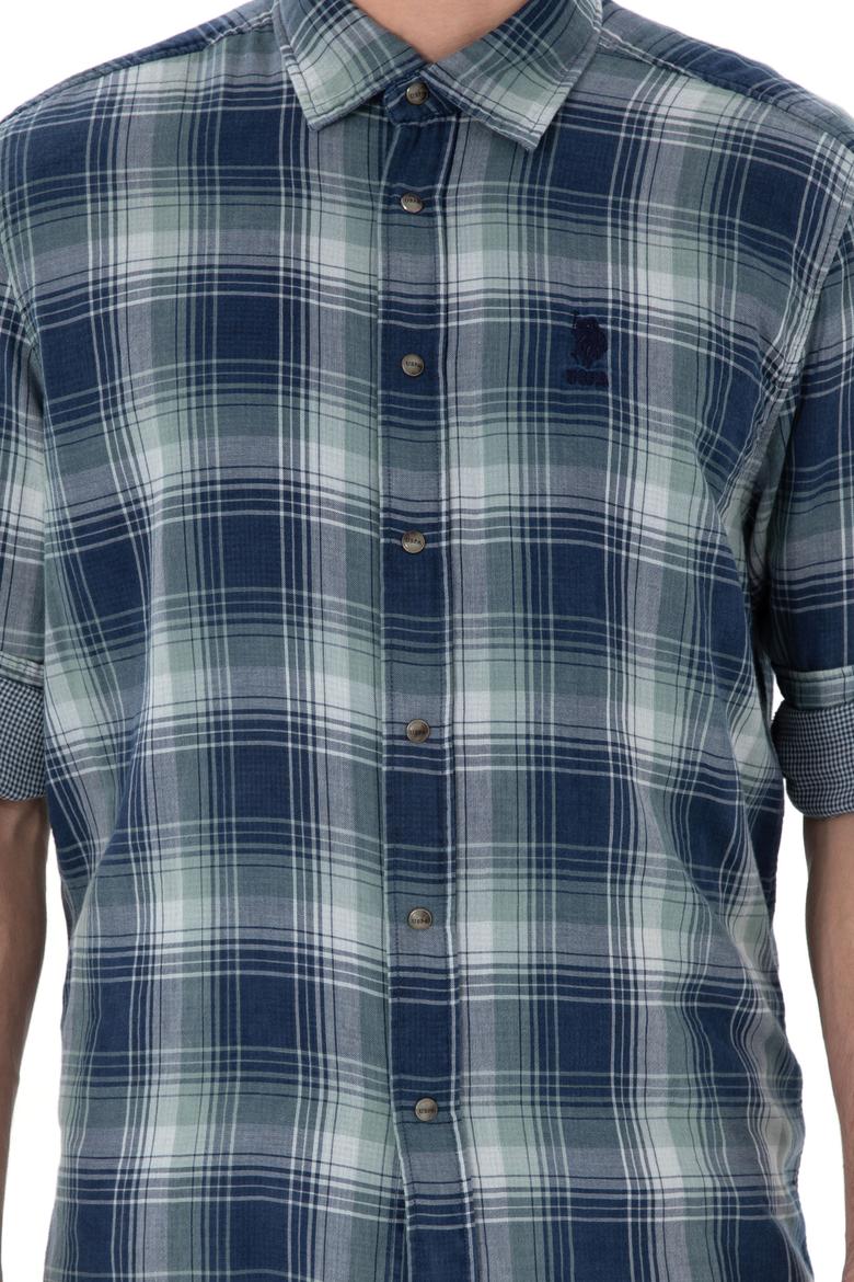 Erkek Lacivert Uzun Kollu Gömlek - 50305721006