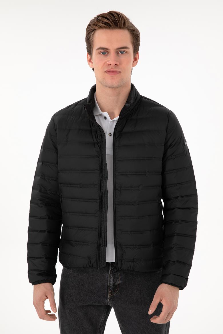 Erkek Siyah Mont - 50299349024