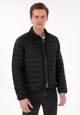 Erkek Siyah Mont - 50299349024