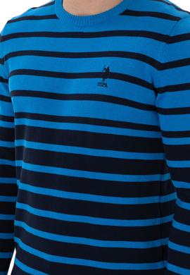 Erkek Kobalt Mavi Kazak - 50272124011